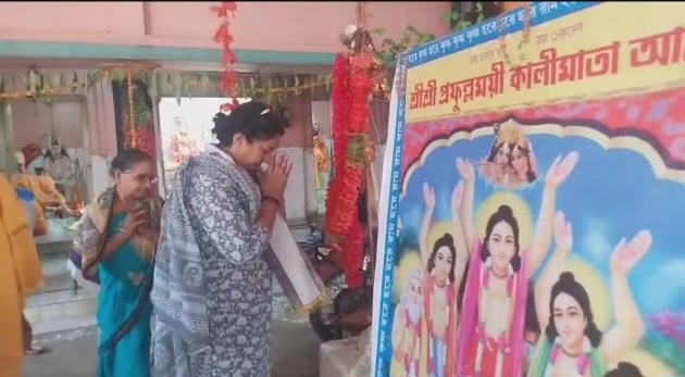 প্রান্তিকায় মন্দিরের আশ্রমে জলাধার নির্মাণ করে দিল পুরসভা