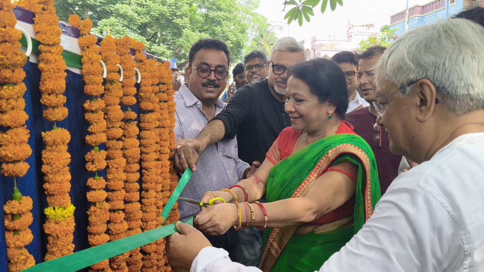 বিধাননগরে ৭ কোটি ব্যয়ে রাস্তা সংস্কারের শিলান্যাস